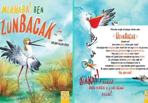 Defne Ongun Uzun Bacak On ve Arka Kitap kapaklari